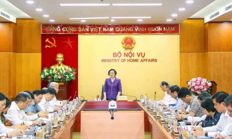 Bộ Nội vụ chuẩn bị trình đề án sắp xếp 63 tỉnh, thành