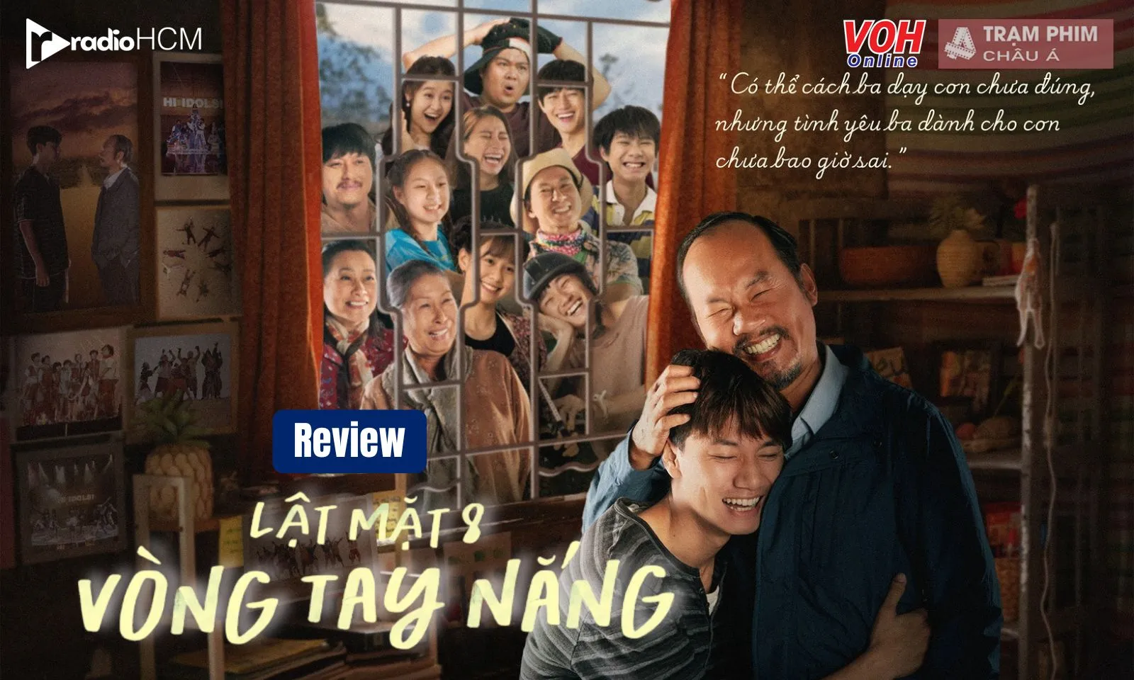 Review Lật Mặt 8: Ý nghĩa, cảm động nhưng an toàn, thiếu đột phá