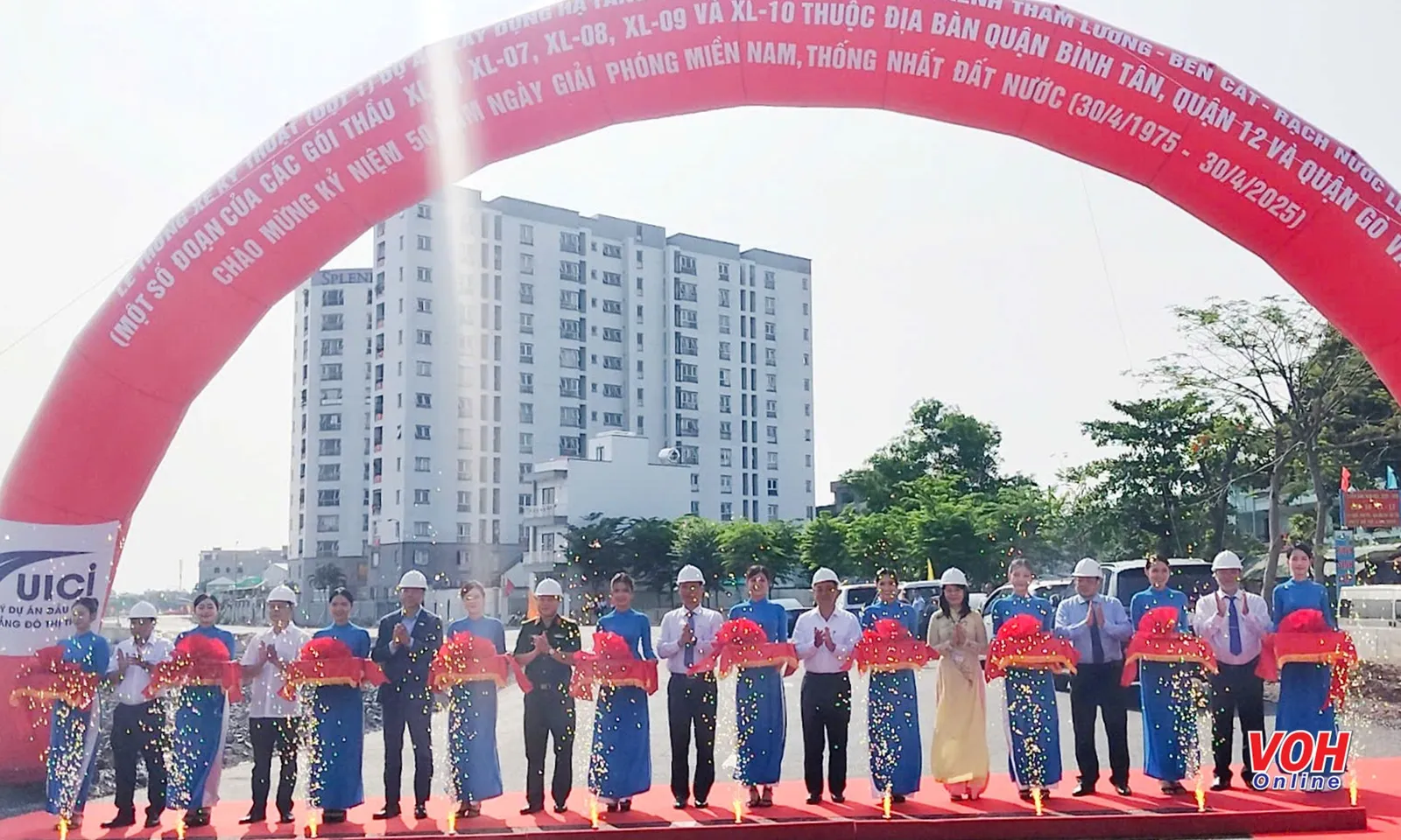 Thông xe kỹ thuật 4,3 km dự án kênh Tham Lương – Bến Cát – rạch Nước Lên