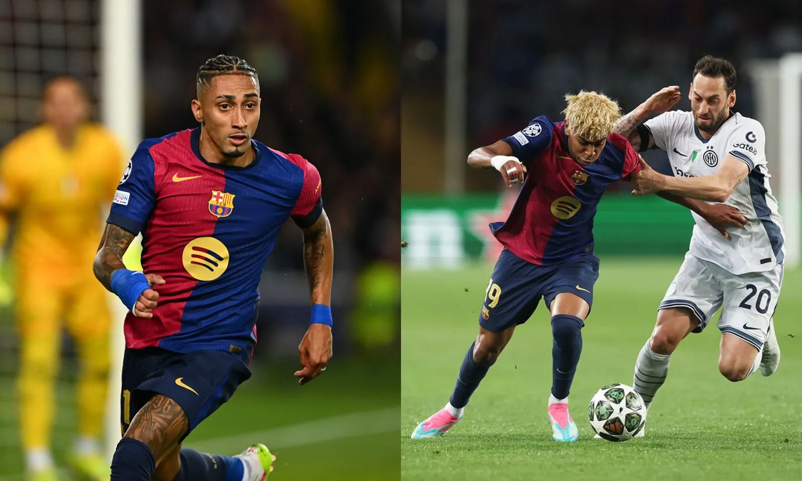 Kết quả Champions League hôm nay: Barca thoát thua Inter Milan trong cơn mưa bàn thắng