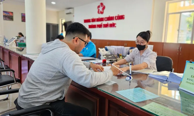 trung tâm hành chính công tp Thủ Đức - Ảnh TTBC