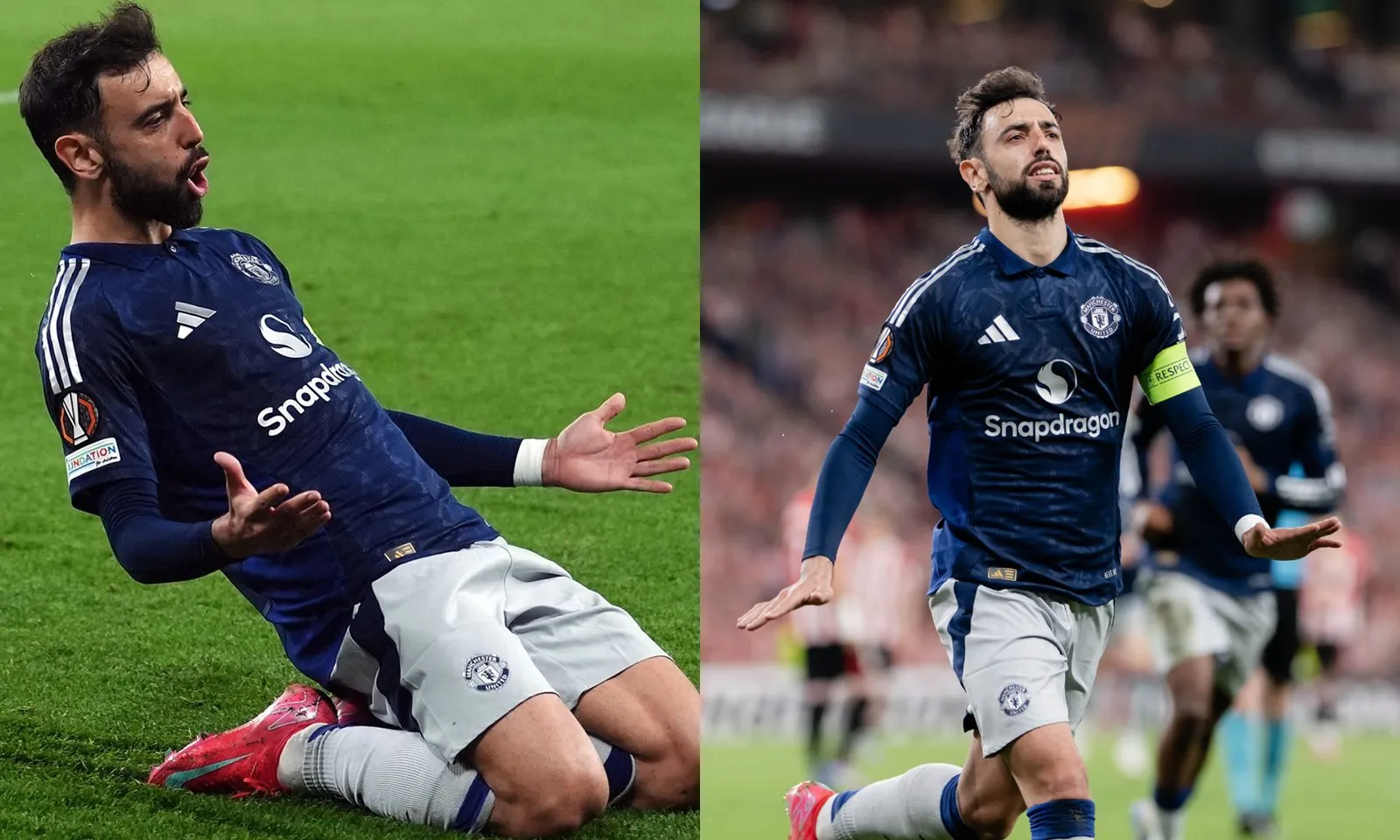 Bruno Fernandes điền tên mình vào lịch sử Europa League