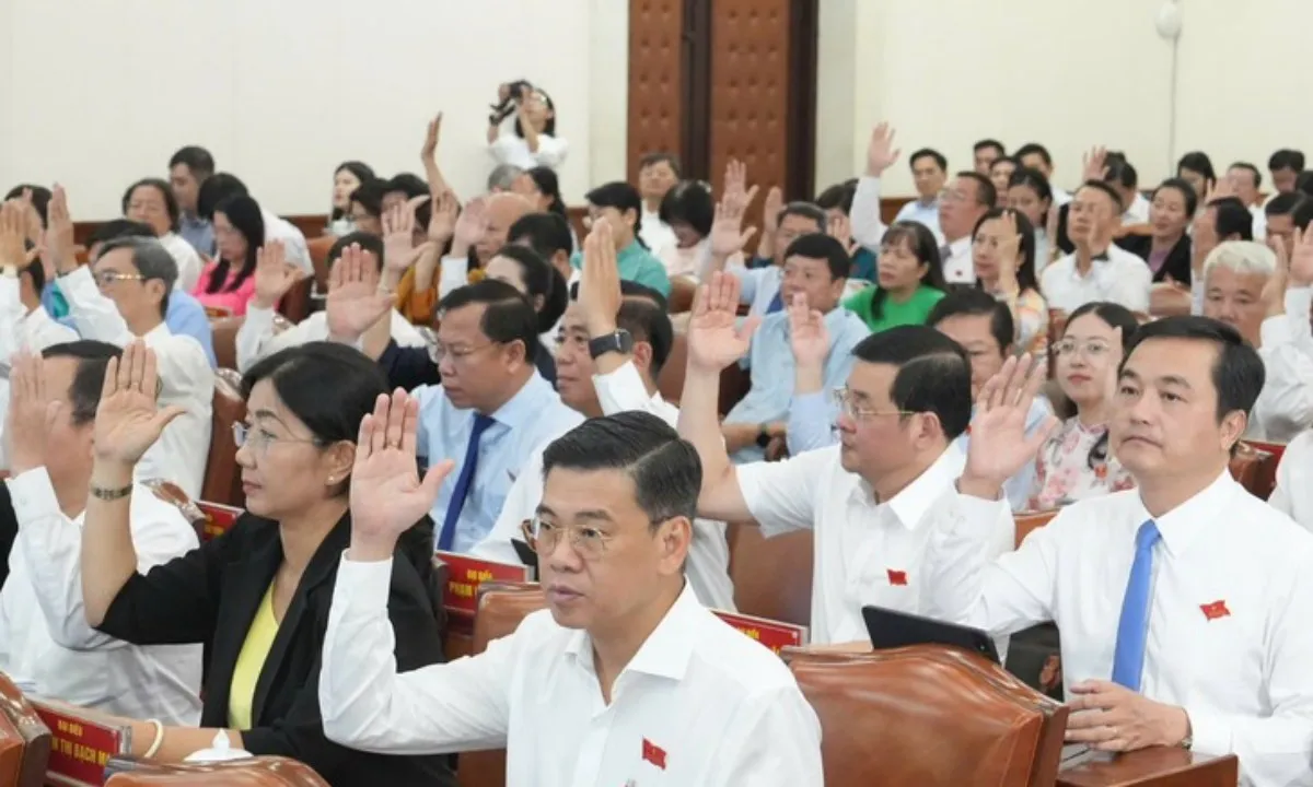 TPHCM, Hà Nội được bầu 125 đại biểu HĐND