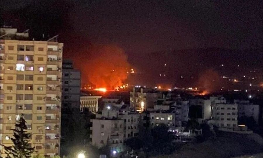 Israel tấn công mục tiêu gần dinh Tổng thống Syria 