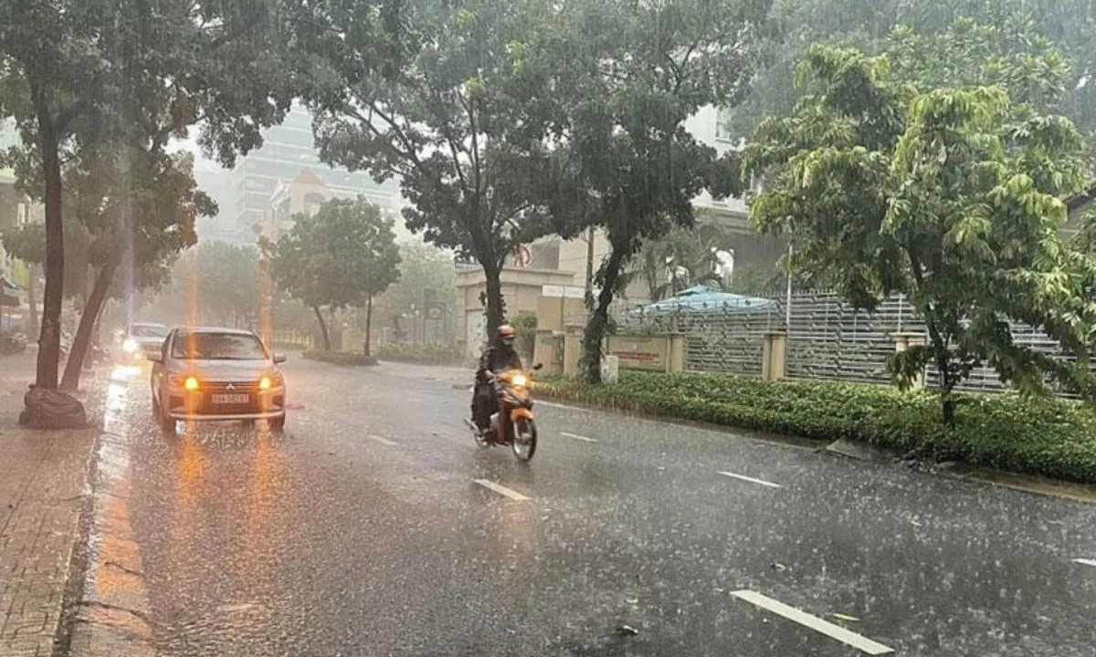Thời tiết ngày 2/5: Tây Nguyên và Nam Bộ mưa rào và dông