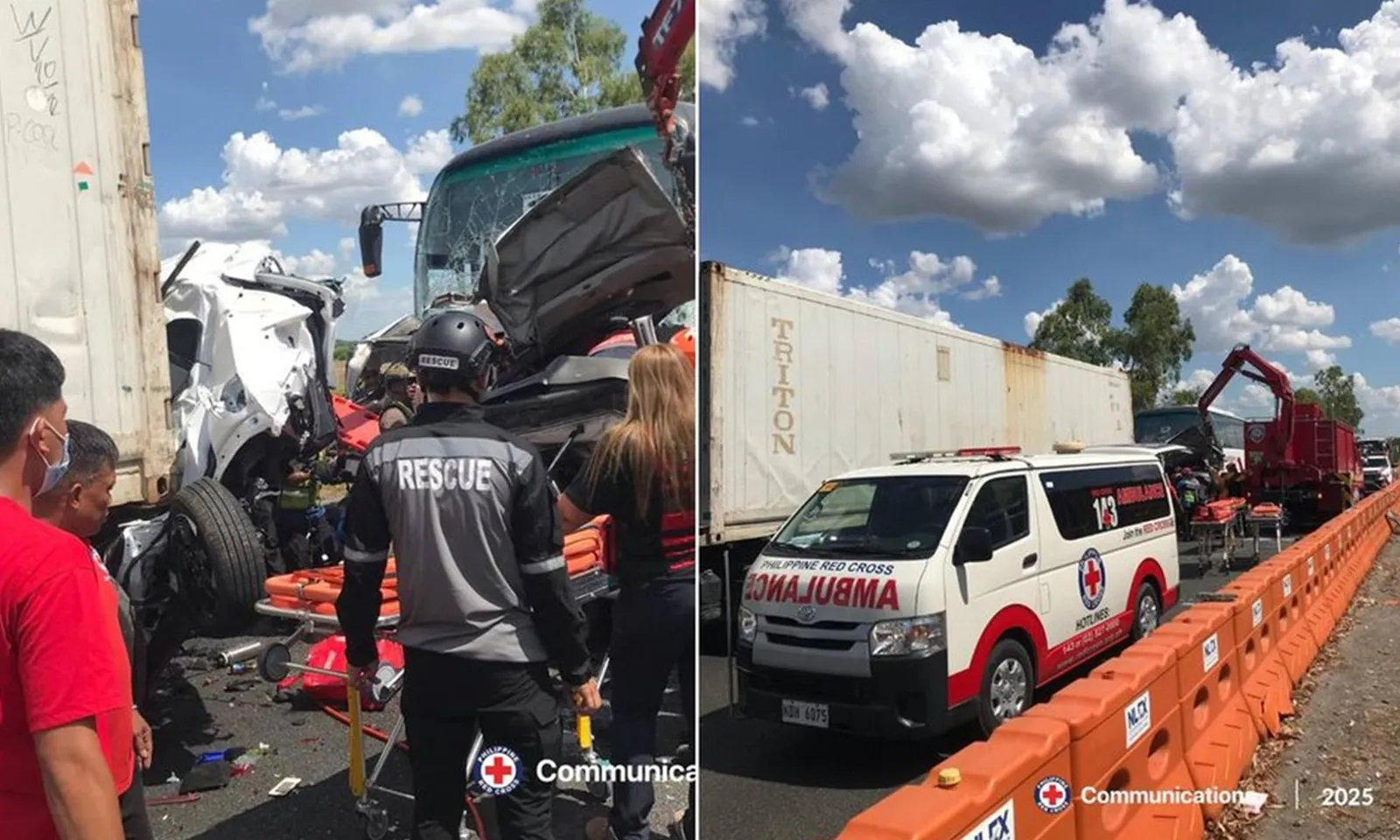 Tài xế ngủ gật khiến xe buýt đâm liên hoàn tại trạm thu phí ở Philippines, 10 người thiệt mạng