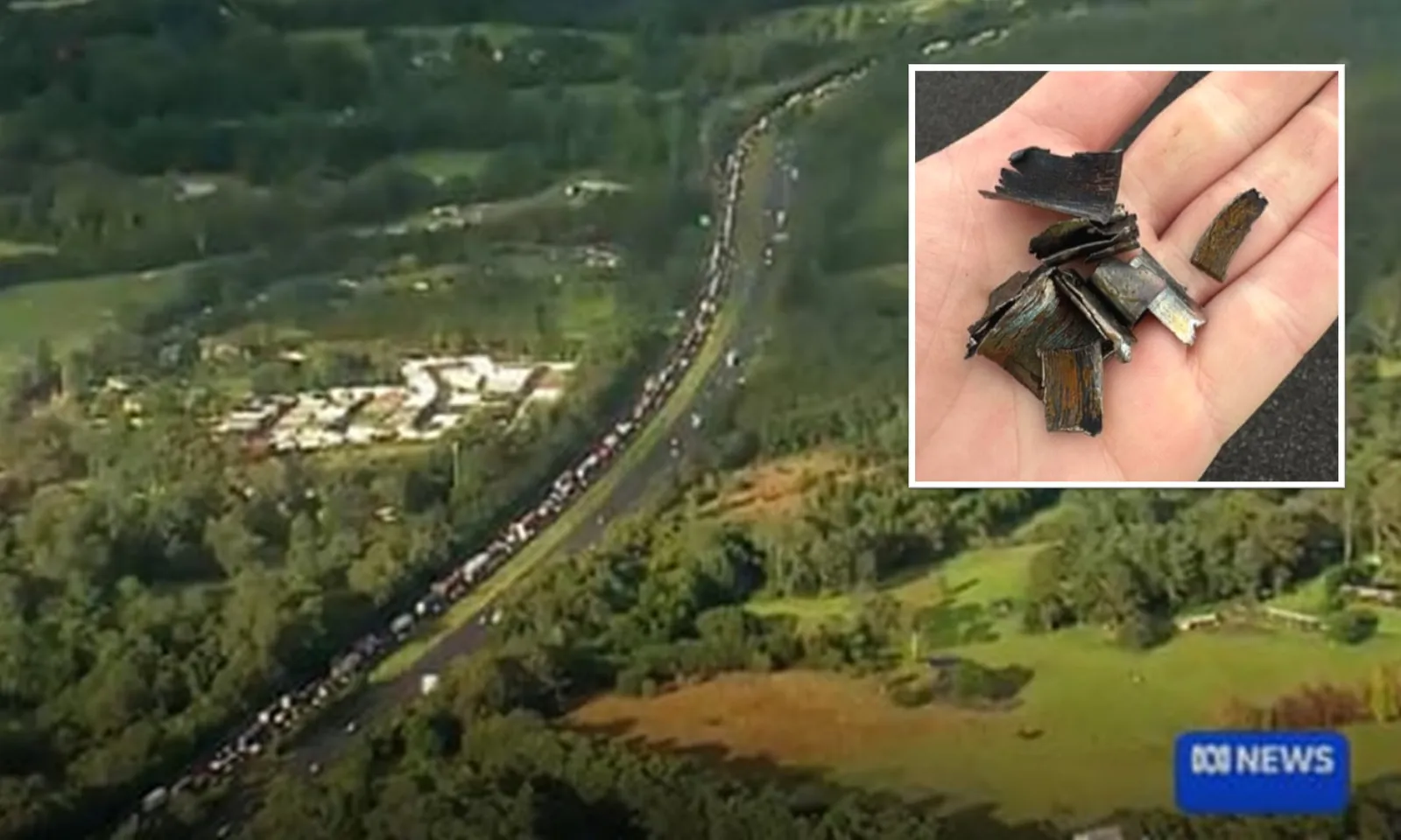 ‘Vật thể lạ’ khiến hơn 100 xe ô tô bị xịt lốp, gây hỗn loạn giao thông trên xa lộ Úc