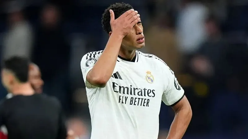Chấn thương của Jude Bellingham khiến Real Madrid đứng ngồi không yên. Ảnh: Internet