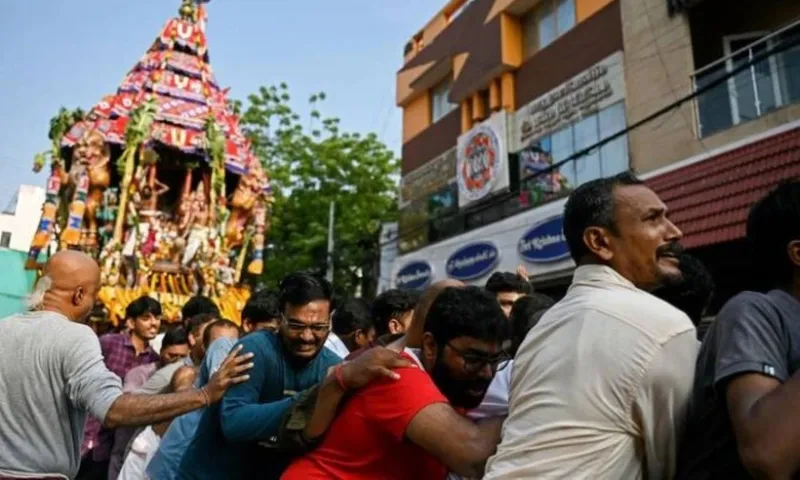 Giẫm đạp tại lễ hội: 6 người thiệt mạng, 80 người bị thương