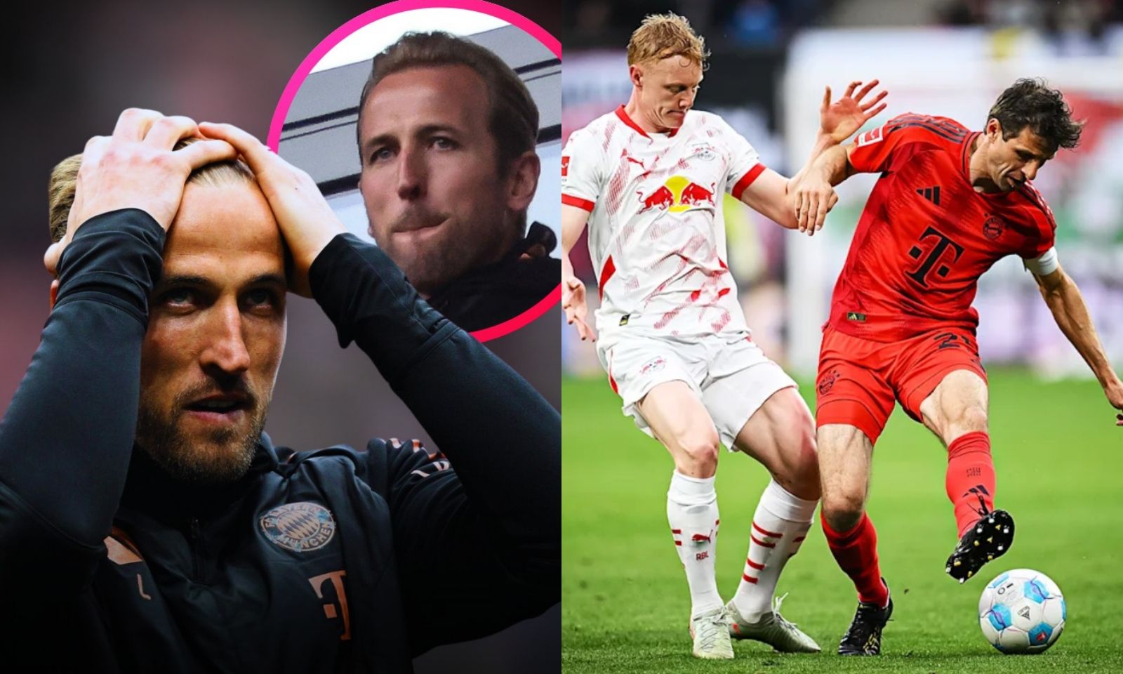 Harry Kane ám Bayern Munich không thể vô địch Bundesliga sớm ở phút 90+4