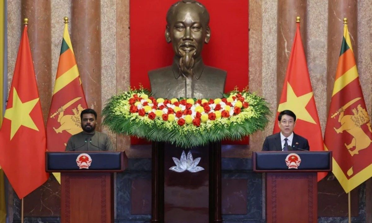 Việt Nam và Sri Lanka hướng tới mục tiêu 1 tỉ USD thương mại song phương