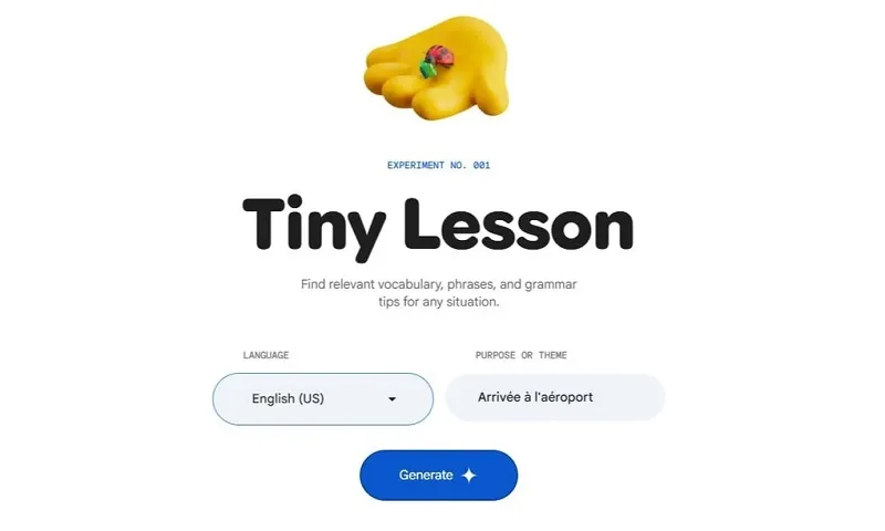 Google tung công cụ học ngoại ngữ bằng AI