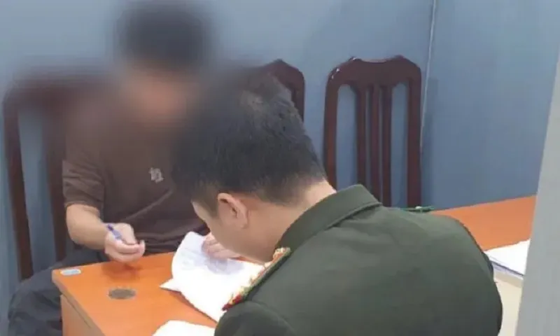 lập biên bản người vi phạm