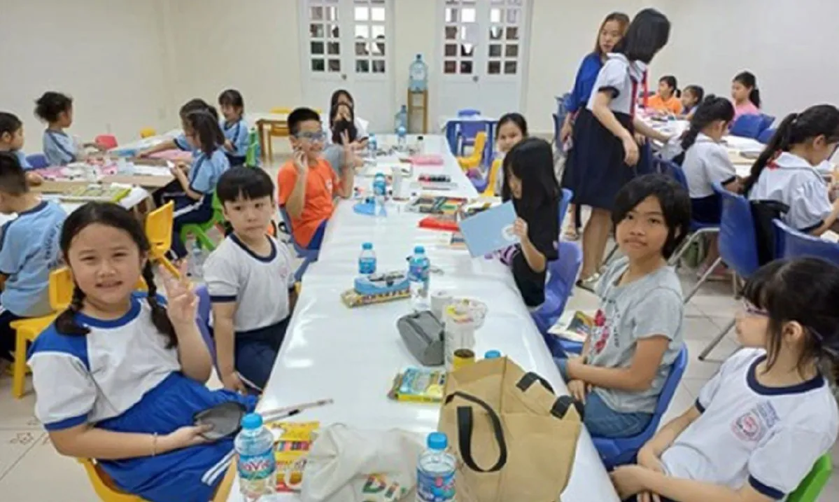 học sinh trường tiểu học Nguyễn Hiền tp Thủ Đức-NTCC