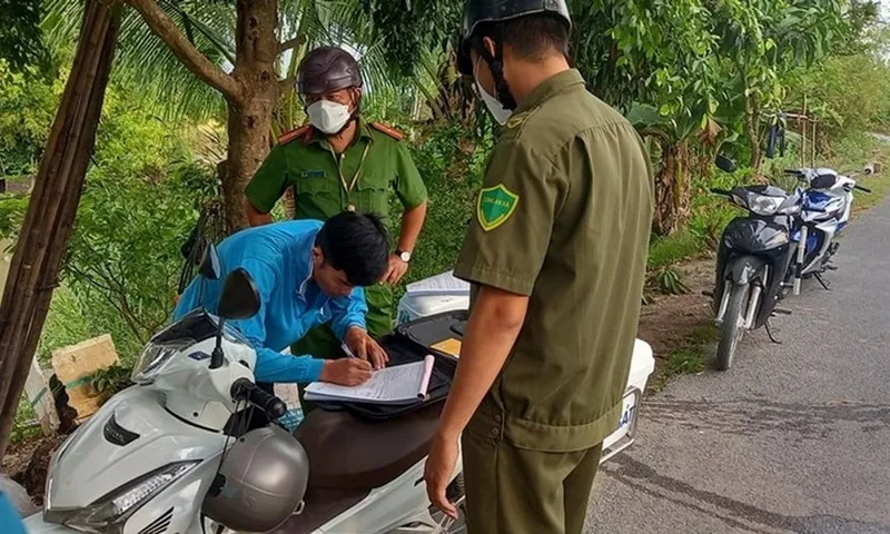 Công an xã cũng được quyền xử phạt một số lỗi vi phạm giao thông