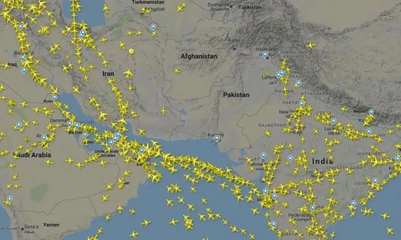 Máy bay Vietnam Airlines tránh bay qua không phận Pakistan