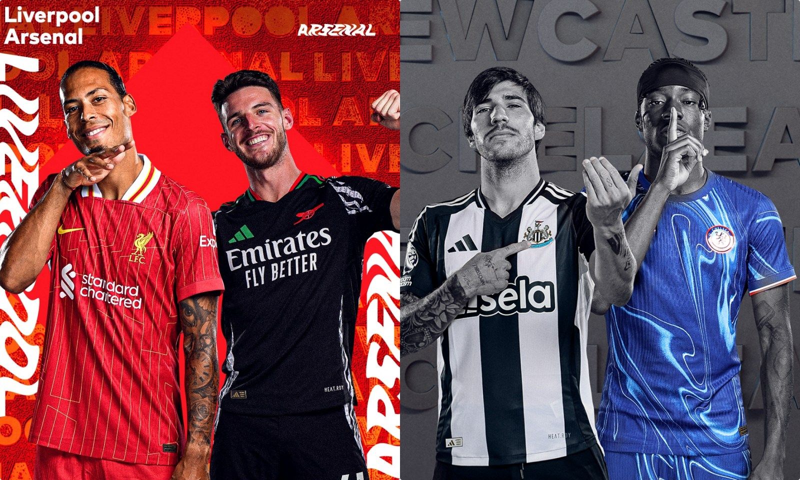 Lịch thi đấu Ngoại hạng Anh vòng 36: Liverpool vs Arsenal | Newcastle vs Chelsea