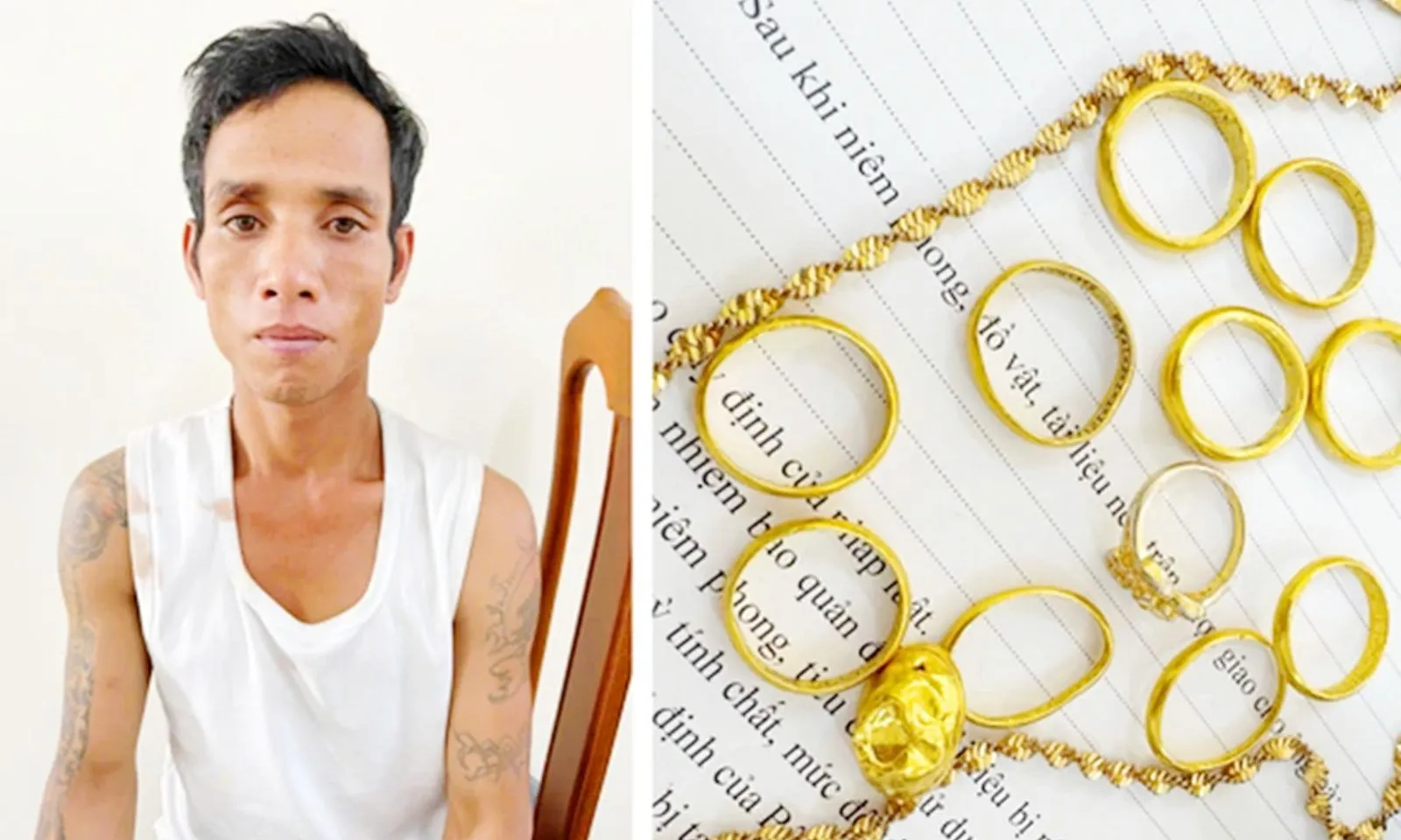 Đột nhập nhà dân phá két sắt, trộm tiền vàng hơn 600 triệu đồng