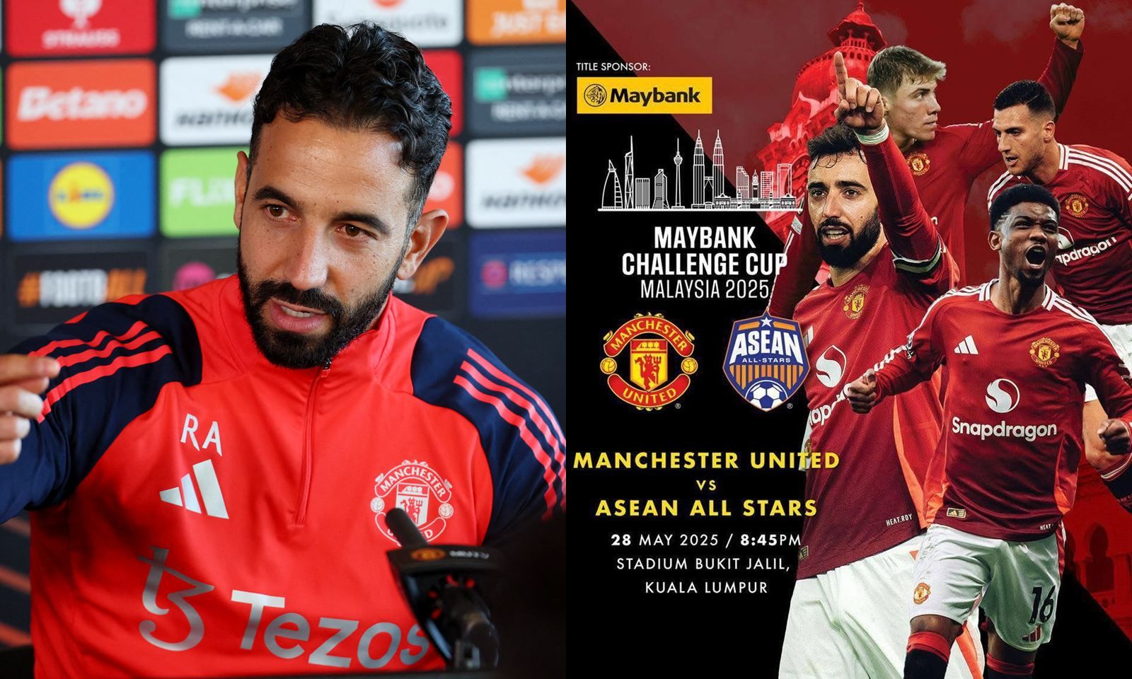 MU mang toàn bộ lực lượng đấu với ASEAN All-Stars