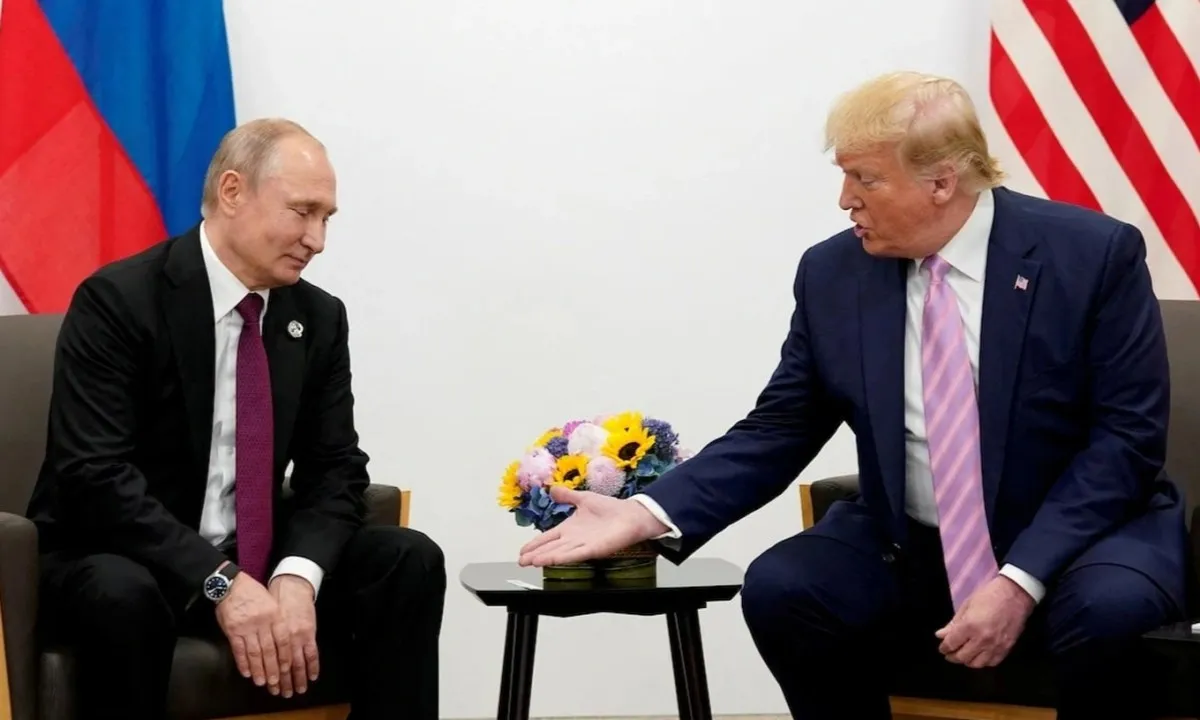 Tổng thống Putin - Trump trao lời chúc Ngày Chiến thắng