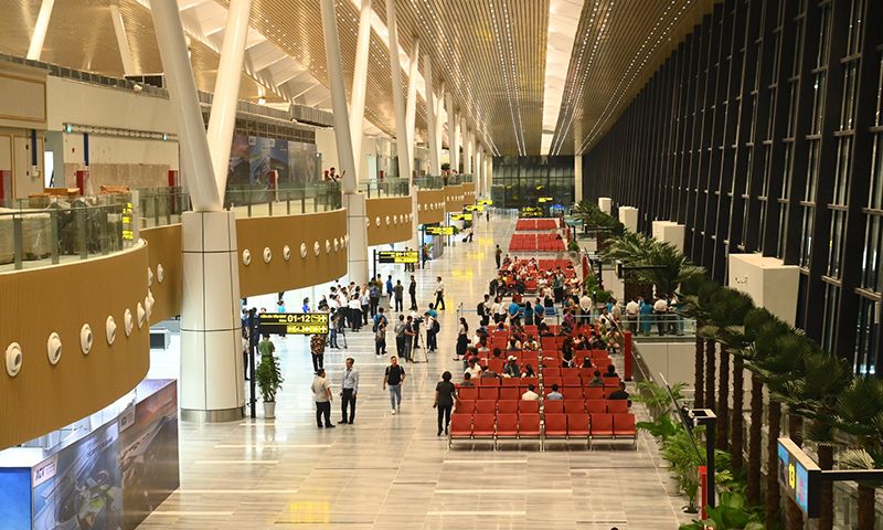 Đã sửa xong chỗ dột ở nhà ga T3 Tân Sơn Nhất
