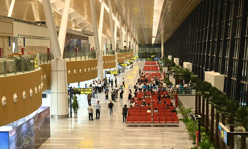 Đã sửa xong chỗ dột ở nhà ga T3 Tân Sơn Nhất