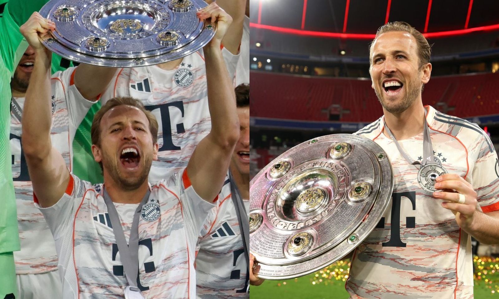 Chùm ảnh Harry Kane ăn mừng chức vô địch đầu tiên trong sự nghiệp