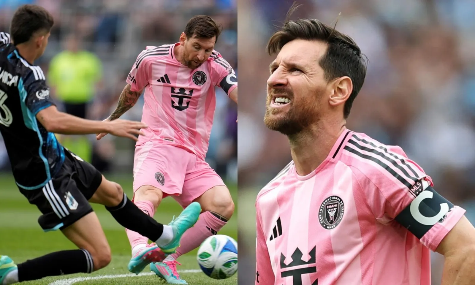 Messi phá sâu kỷ lục của Ronaldo, Inter Miami vẫn đại bại