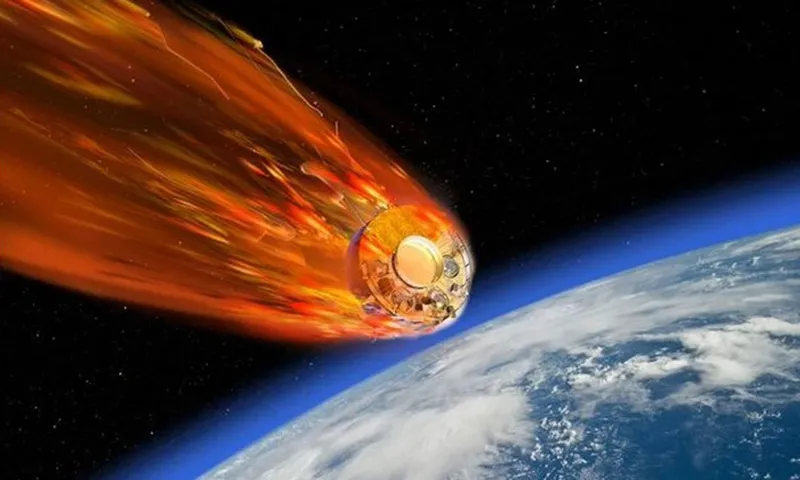 Tàu vũ trụ Kosmos 482 thời Liên Xô trở về Trái đất sau 53 năm trên quỹ đạo - Ảnh ARAB TIMES