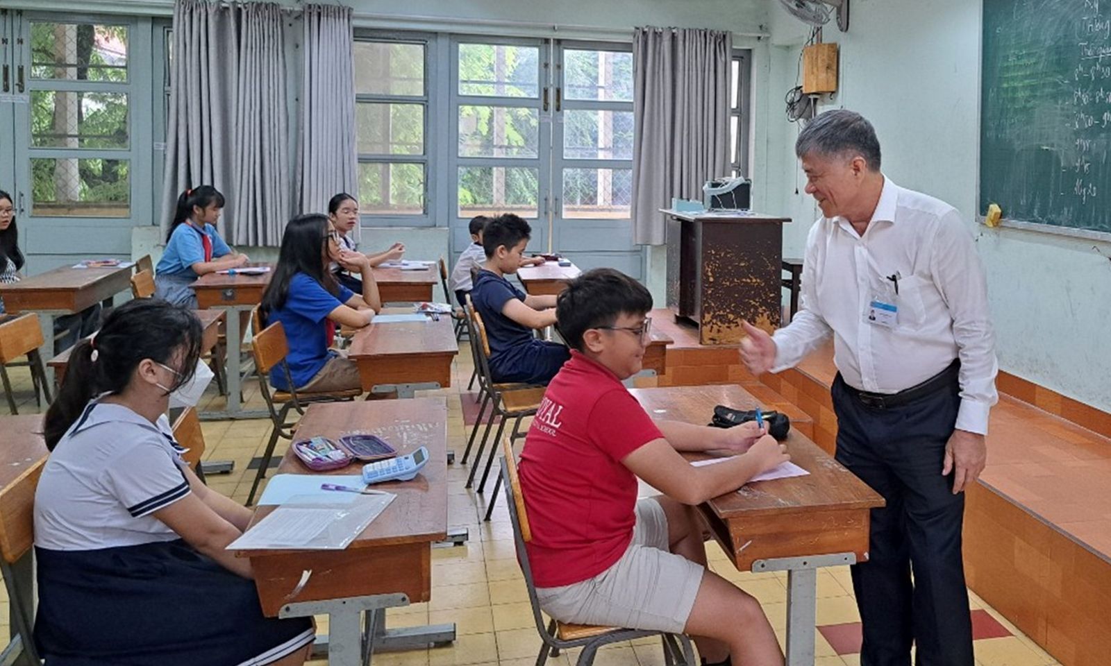 Trường Trần Đại Nghĩa tuyển 350 học sinh vào lớp 6 | Khảo sát tuyển sinh vào ngày 16/6