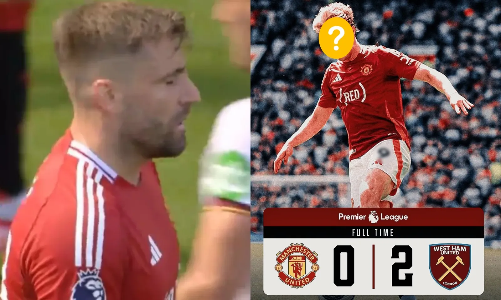 Luke Shaw mắng đồng đội MU tệ nhất trên sân