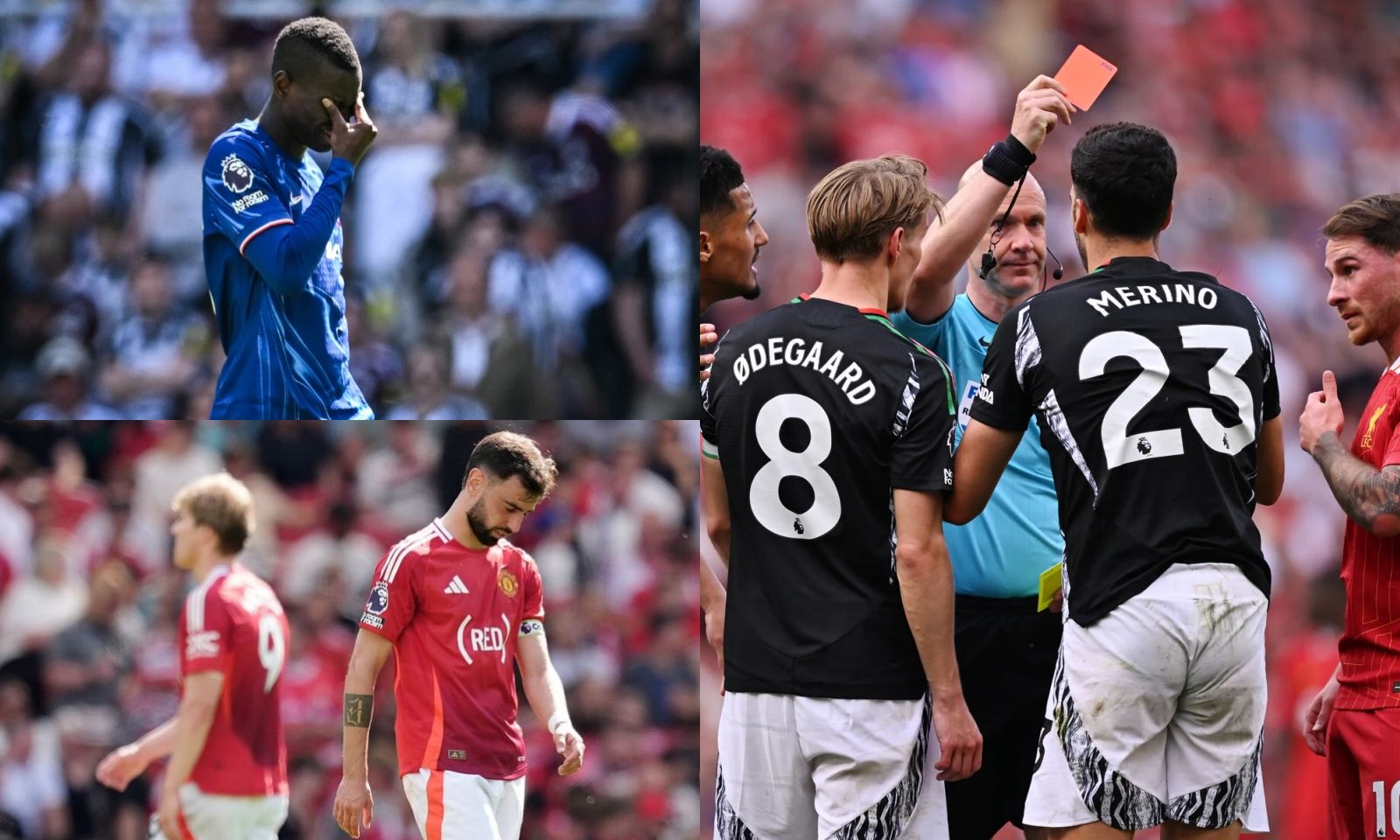 Kết quả Ngoại hạng Anh vòng 36: Arsenal hoà Liverpool hú vía | Chelsea, MU và Tottenham thua thảm