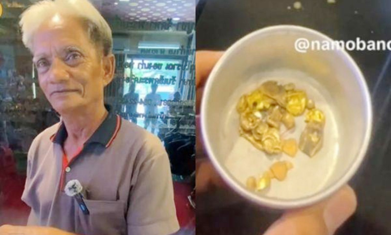Nhân viên nhà tang lễ thu gom răng vàng người chết để nung thành vàng thỏi