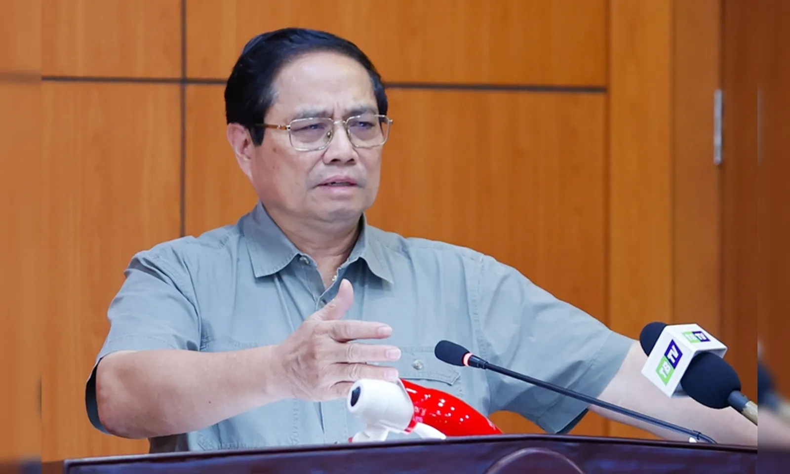 Thủ tướng: Thái Bình cần lấn biển và làm ngay tuyến đường 10 làn kết nối với Hưng Yên