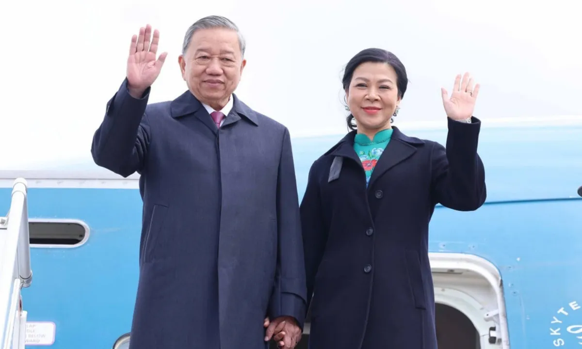 Tổng Bí thư Tô Lâm và Phu nhân bắt đầu thăm cấp Nhà nước tới Belarus