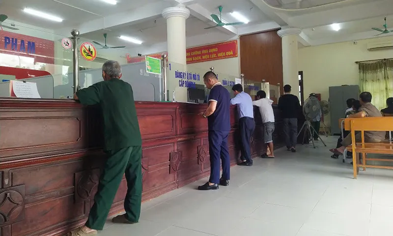 Điểm tiếp nhận hồ sơ cấp đổi GPLX  tại Hà Tĩnh