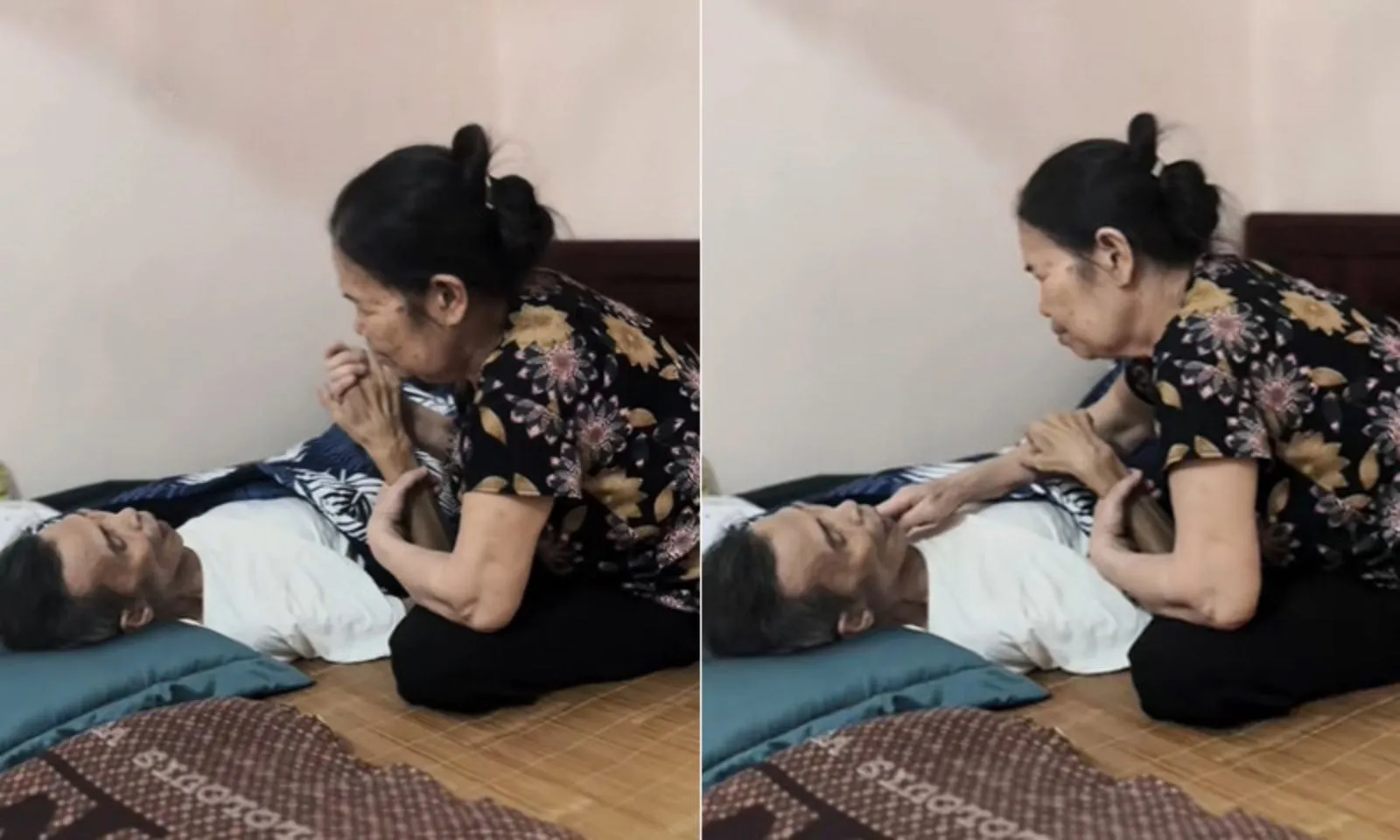 Câu nói nghẹn lòng của vợ khiến nhiều người rơi nước mắt