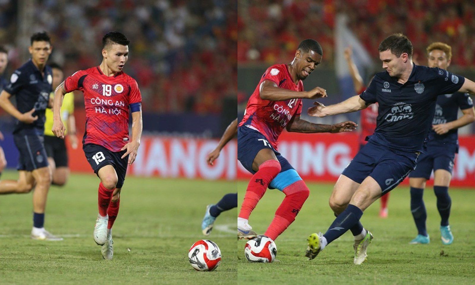 Công an Hà Nội bị Buriram cầm hòa đáng tiếc ở Chung kết lượt đi Shopee Cup
