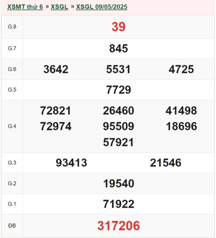 xsgl 9-5
