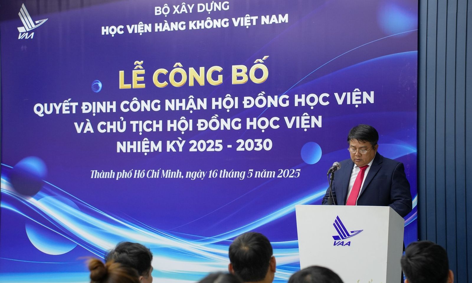 Công bố Quyết định công nhận Hội đồng Học viện và Chủ tịch Hội đồng Học viện Hàng không Việt Nam