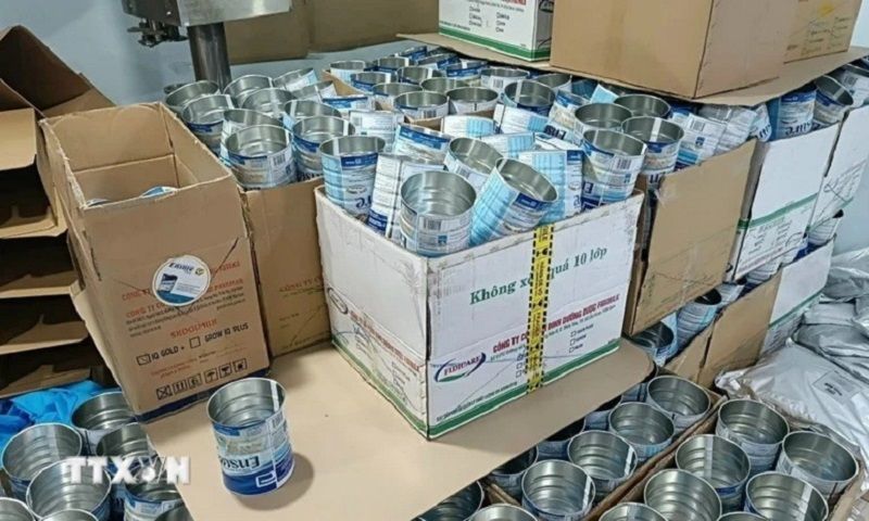 Sóc Trăng phát hiện gần 8 tấn sữa và thực phẩm chức năng không rõ nguồn gốc