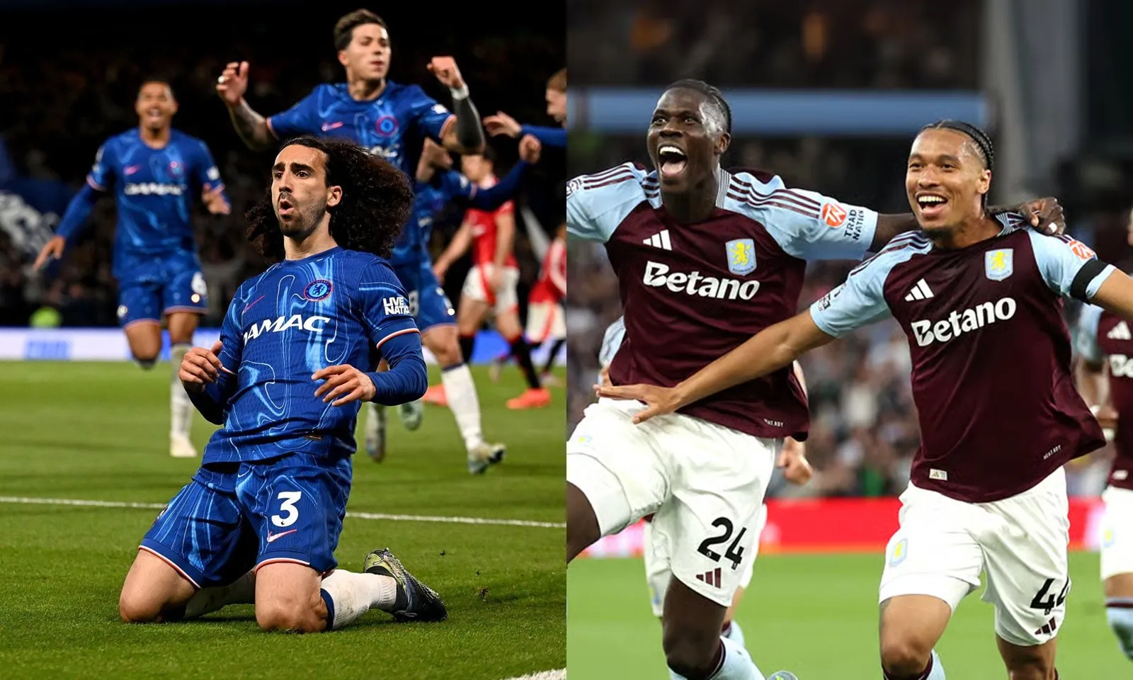 Kết quả Ngoại hạng Anh vòng 37: Chelsea và Aston Villa giành 3 điểm quý giá