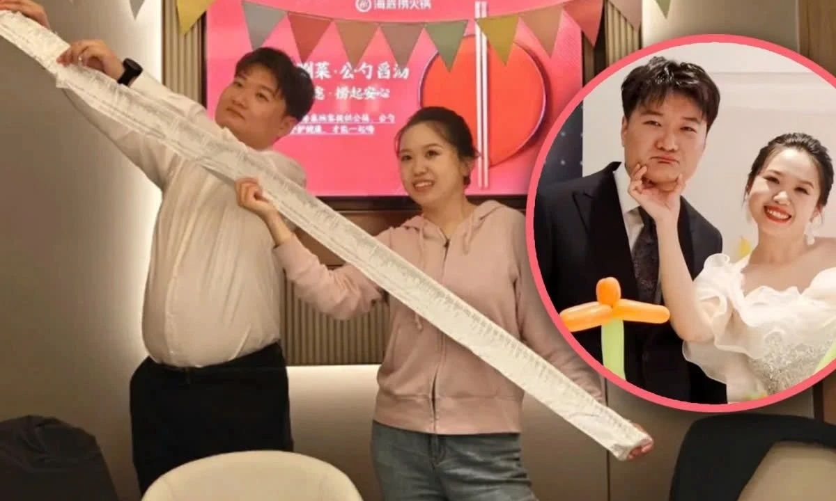 Cặp đôi trẻ Trung Quốc tổ chức đám cưới độc đáo tại nhà hàng lẩu Haidilao