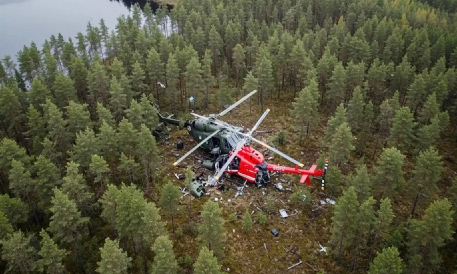 Phần Lan: Hai trực thăng va chạm trên không, 5 người thiệt mạng