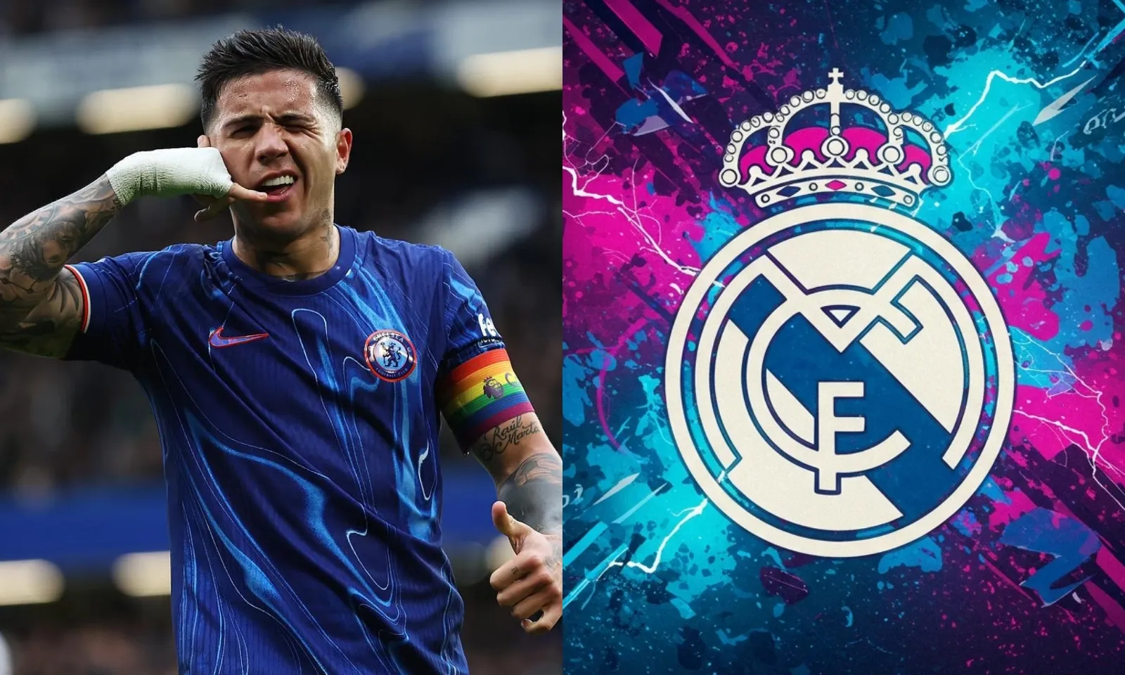 Enzo Fernandez bán mình vì giấc mơ trắng Real Madrid