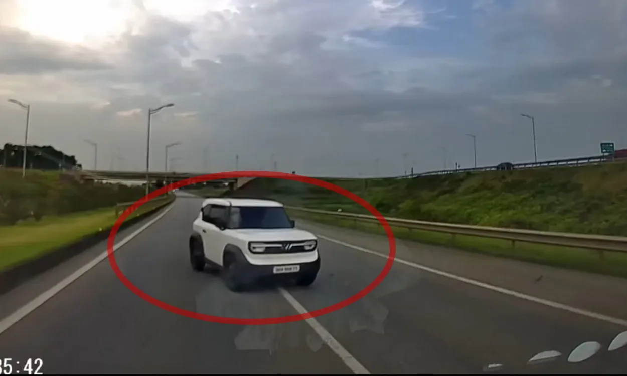 Video clip: Tái diễn tình trạng ô tô đi ngược chiều trên cao tốc Hà Nội - Thái Nguyên