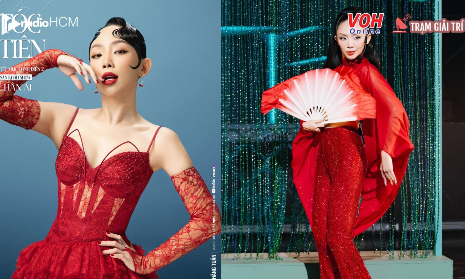 Tóc Tiên triệu hồi hội Chị Đẹp, Anh Tài đến fancon rạp xiếc