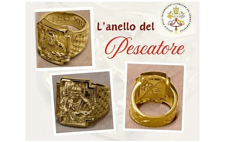 Giáo hoàng Leo XIV đeo chiếc nhẫn quyền lực được làm riêng trong lễ nhậm chức