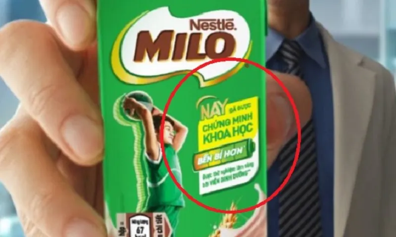 Bộ Y tế yêu cầu làm rõ quảng cáo sản phẩm Nestlé Milo gắn tên Viện Dinh dưỡng