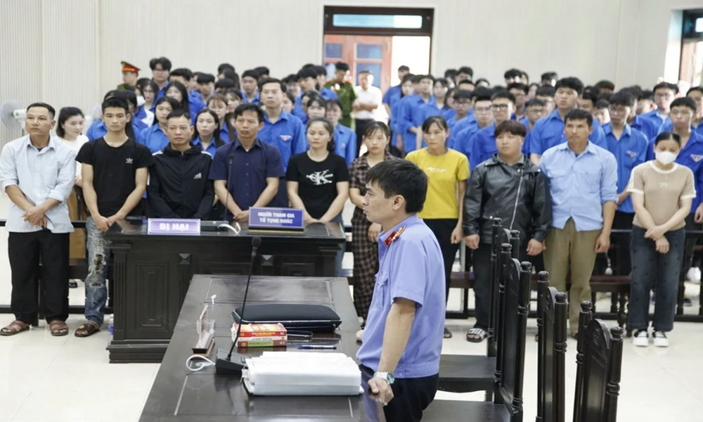 200 học sinh dự phiên tòa “giết người” ở Bắc Ninh